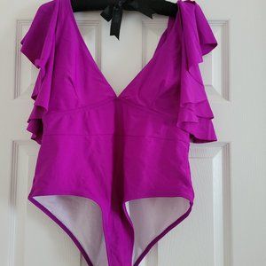 Davi & Dani ruffle one piece